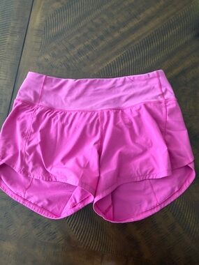 lululemon athletica Bright Pink Athletic Shorts